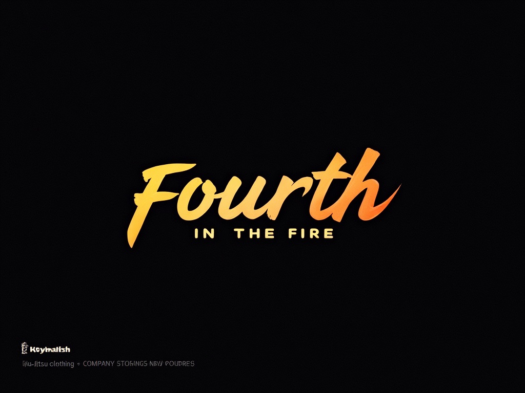 Fourth in the Fire Background